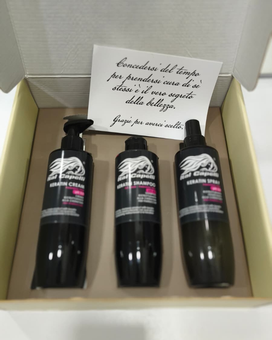 Box Keratin FAIPA – Cofanetto Cheratina Professionale per Capelli Ristrutturati - immagine 3